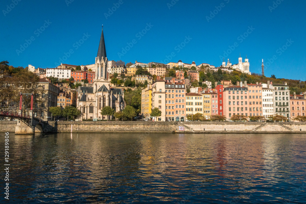 Obraz premium View of Lyon France
