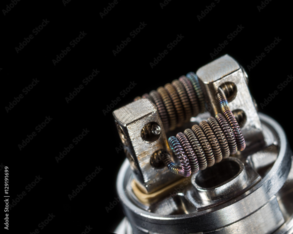 Multistrand Ribbon Fused Clapton on a dripper gold