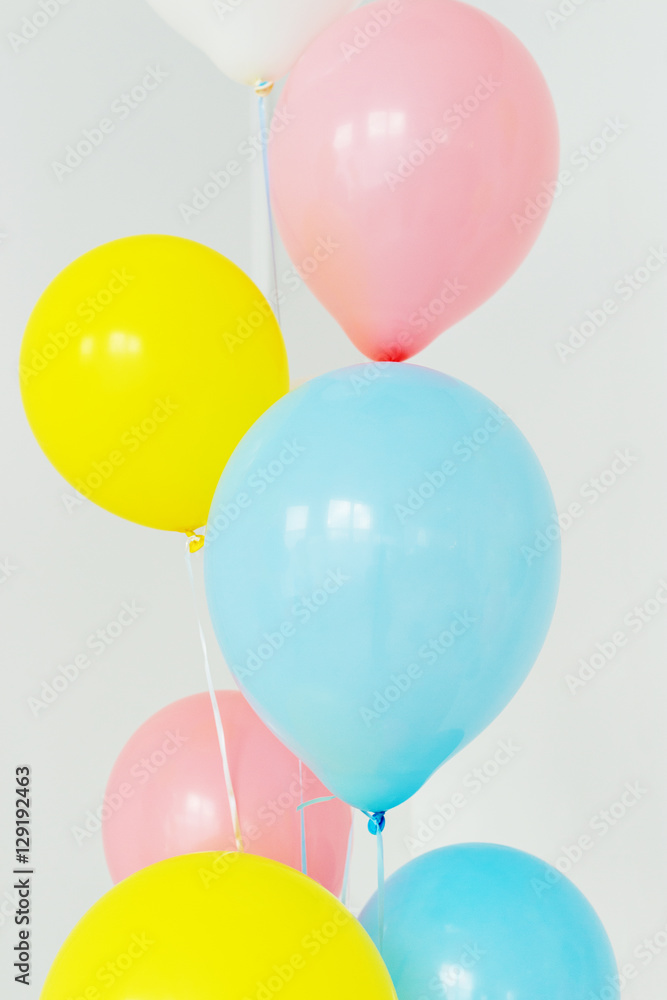multicolored balloons multicolored balloons