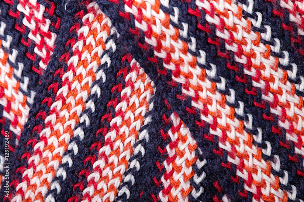 knitted colorful pattern knitted colorful pattern