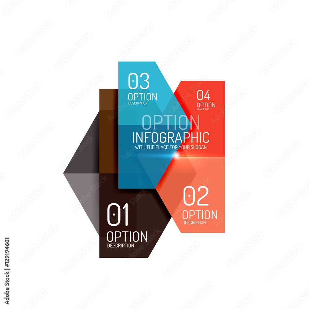 Paper infographic layout design templates Paper infographic layout design templates
