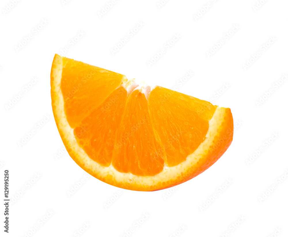 Mandarin orange on white background Mandarin orange on white background