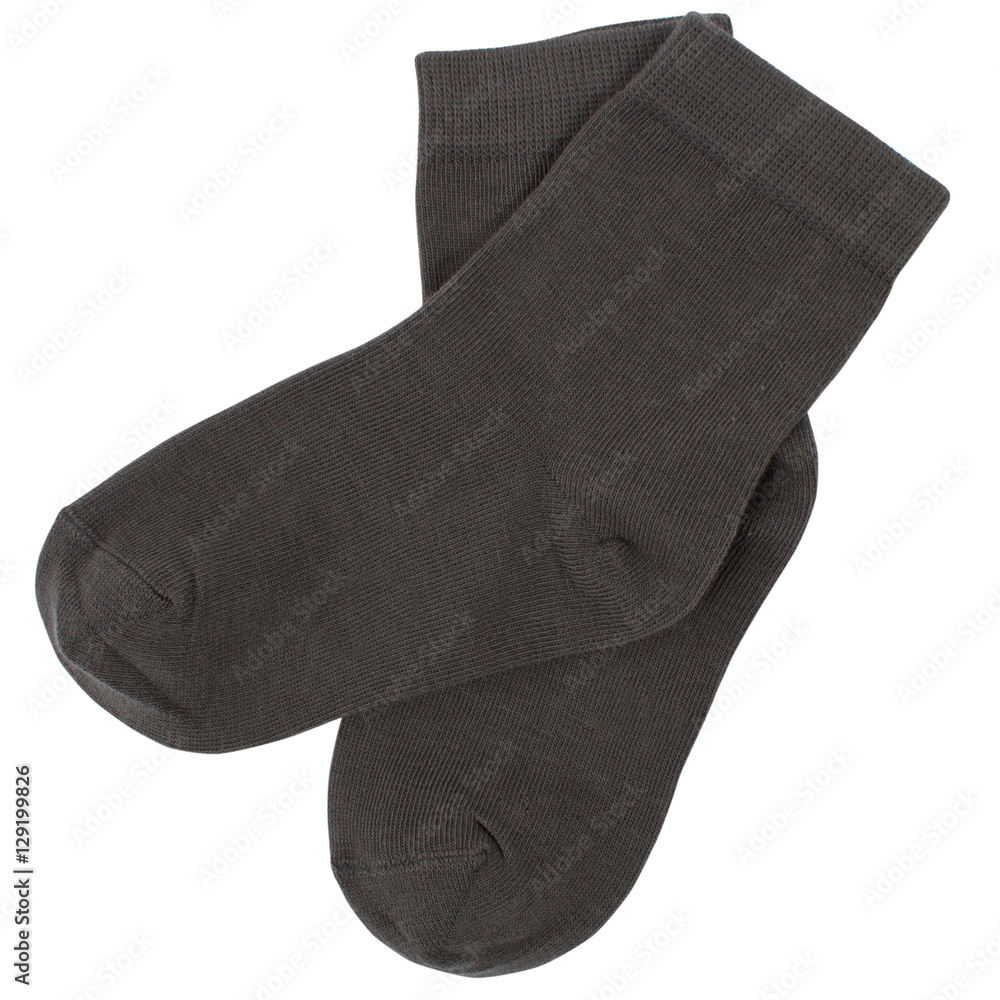 Pair of socks. Isolated on white. Clipping paths included. Pair of socks. Isolated on white. Clipping paths included.