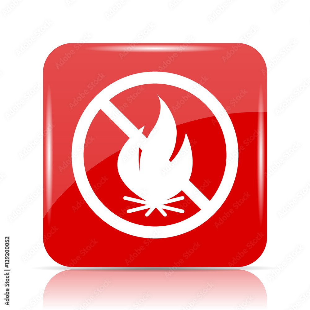 Fire forbidden icon Fire forbidden icon