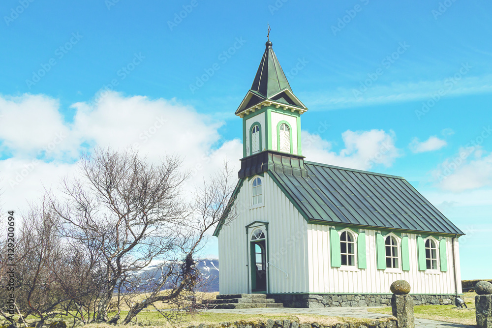 Thingvellir church, Iceland