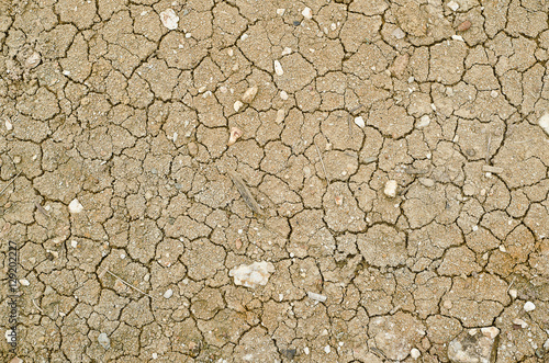 dry and cracked ground.Cracked texture.Dryness