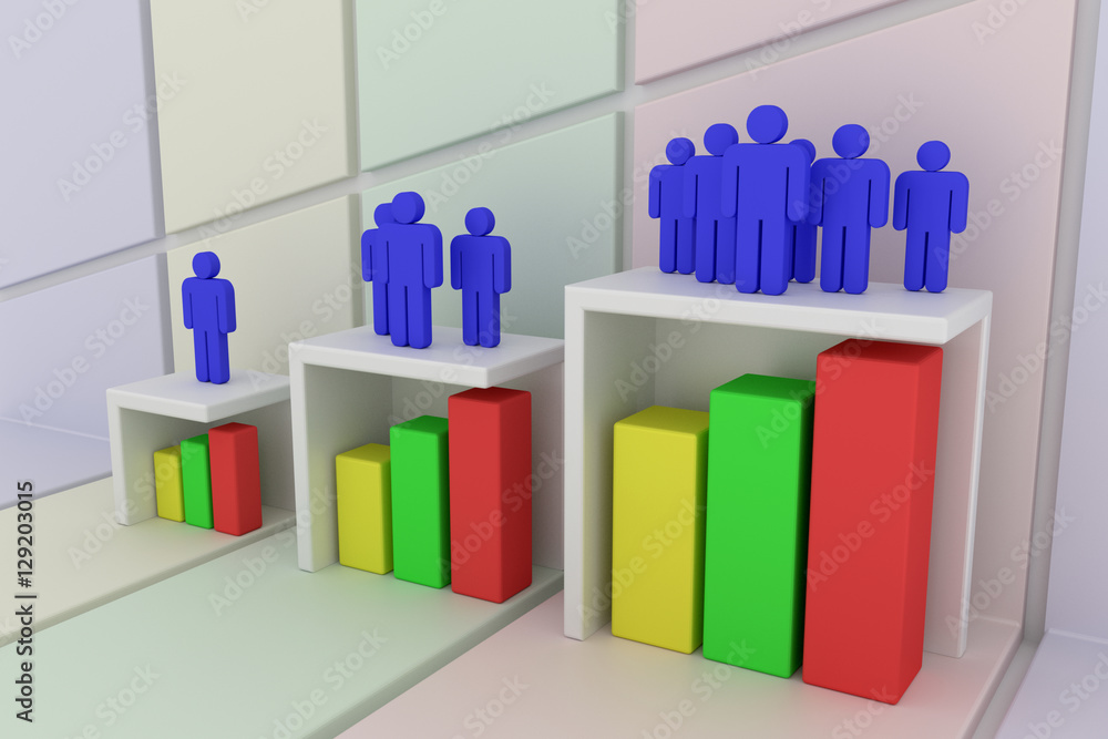 Background with images of career, development and success Background with images of career, development and success
