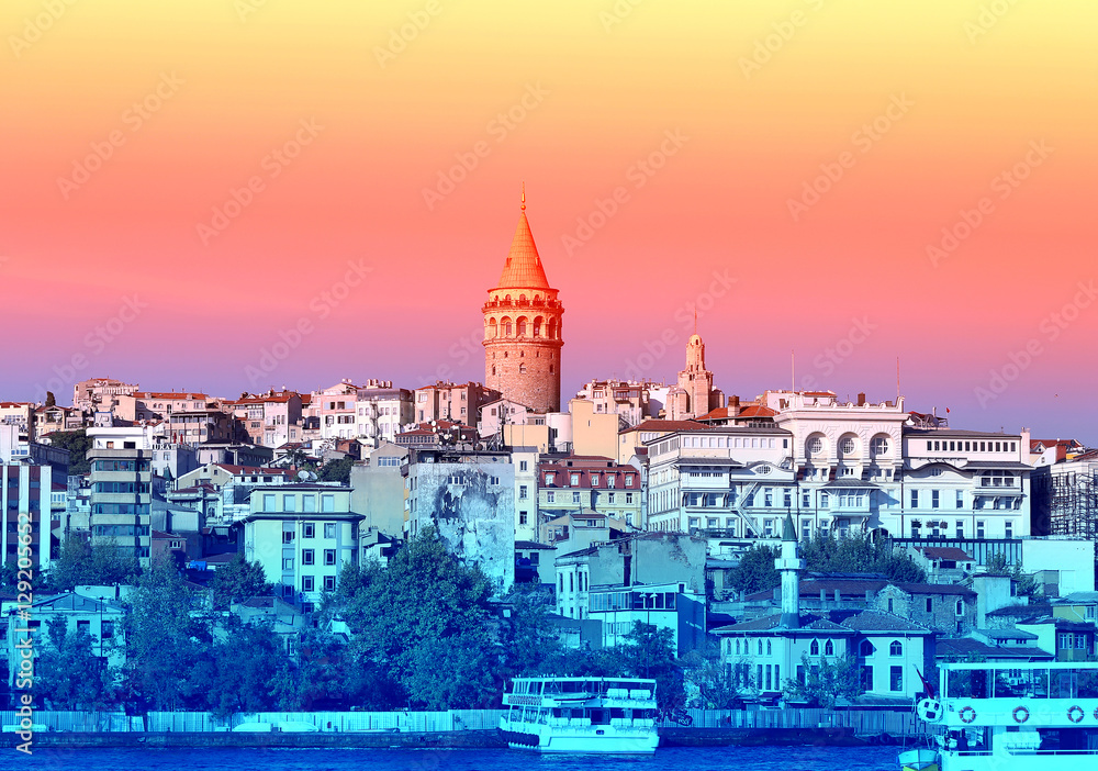 Fototapeta premium Photo Galata Tower