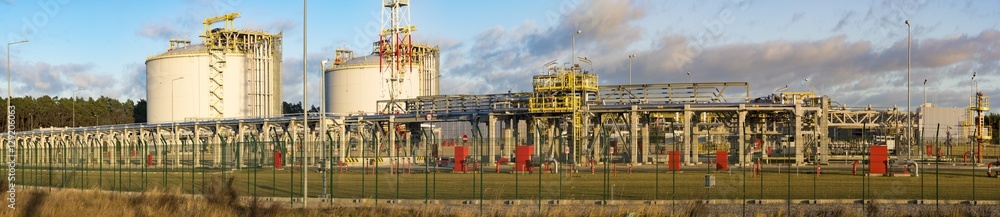 LNG terminal in Swinoujscie LNG terminal in Swinoujscie