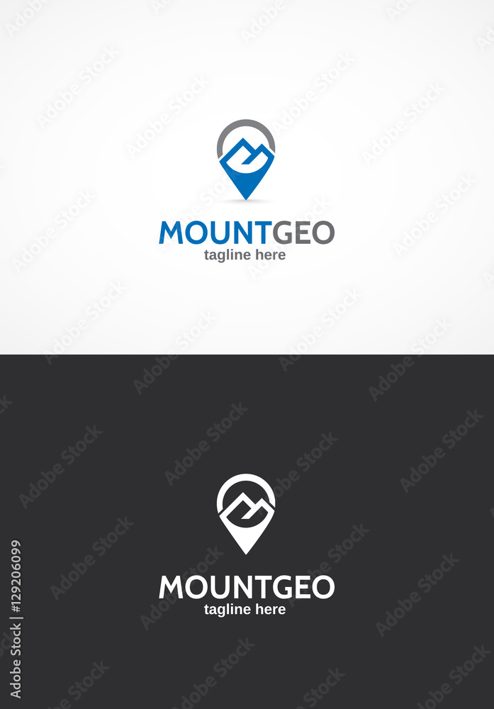 Obraz premium Mountain Geo.