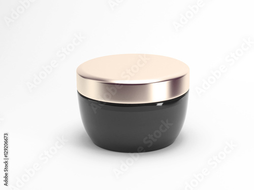 Cosmetic packagin 3d rendering photo