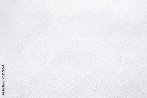 White background of watercolor paper photo