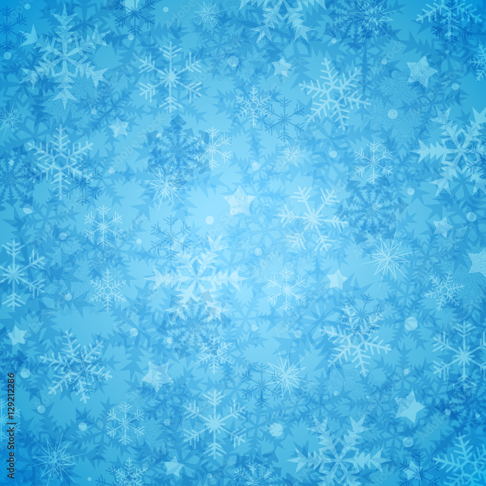 Blue Christmas background Blue Christmas background