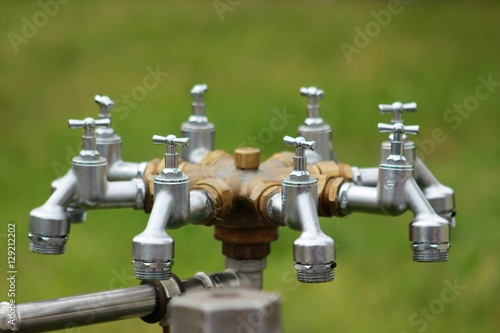 Water faucet / water is the source of life and the most important for survival