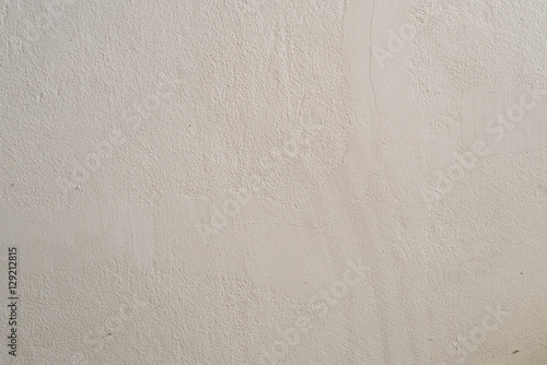 White painted concrete wall