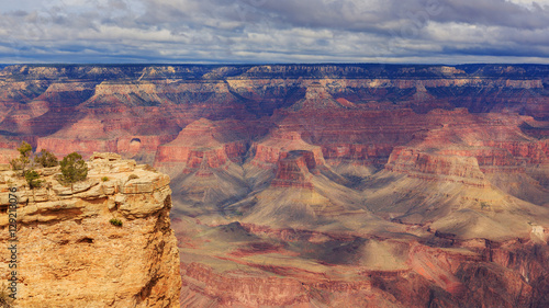 Landscape from South Rim of Grand Canyon, Arizona, United States
