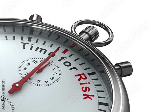 Time for risk. Stopwatch on...