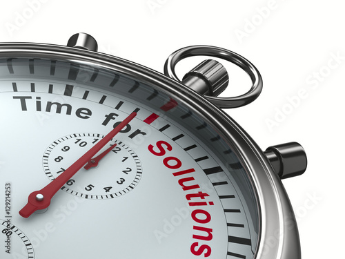 Time for solution. Stopwatc...