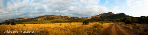 Panorama of the mountains in Ithala GR