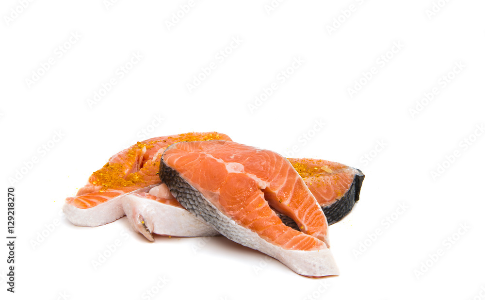 red fish isolated