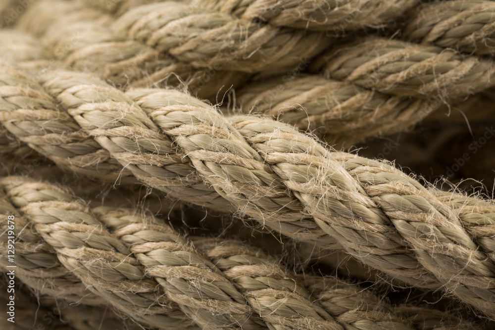 Old rope close up Old rope close up