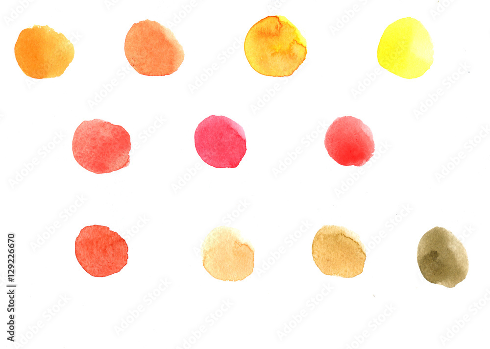 Watercolor texture with splodges Watercolor texture with splodges
