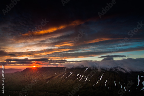 Mount Esja near Reykjavík, Iceland