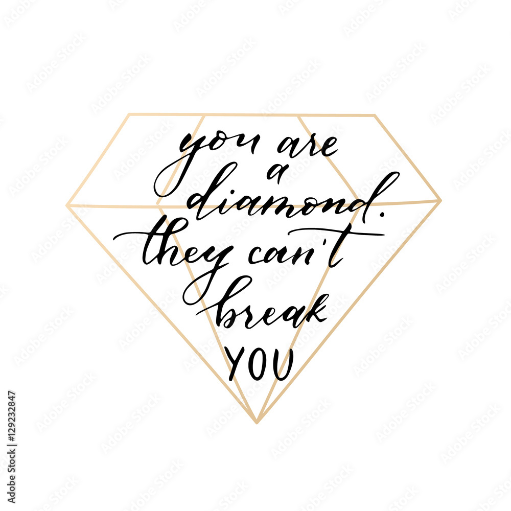 Trendy calligraphic quote Trendy calligraphic quote