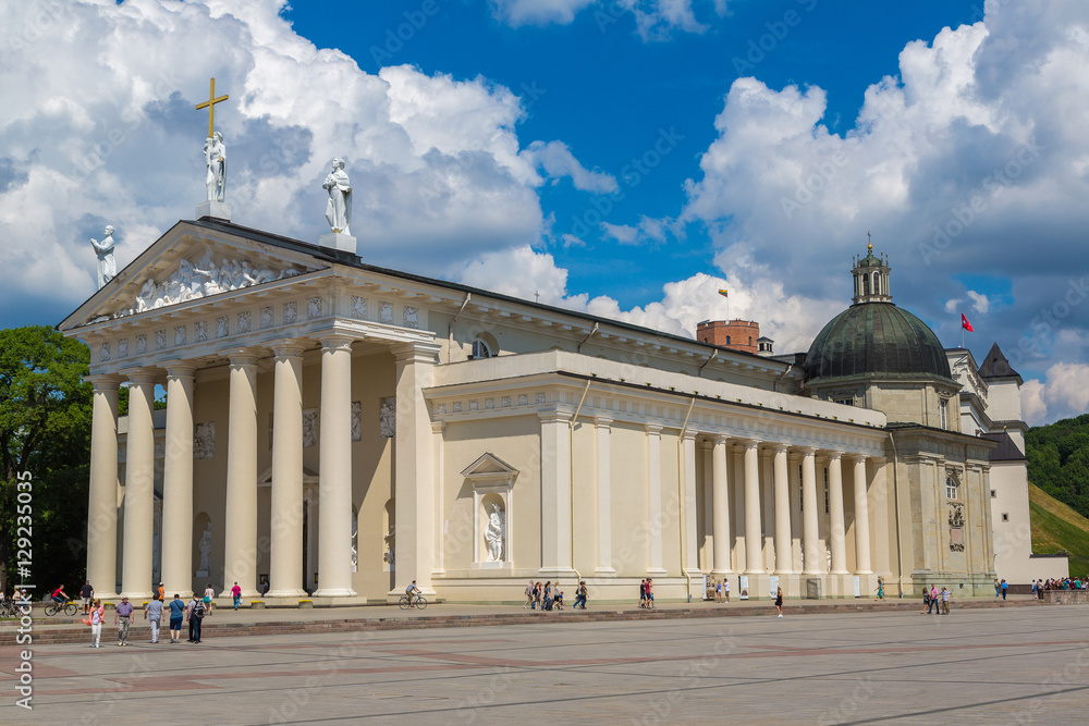 Naklejka premium Cathedral Basilica, Vilnius