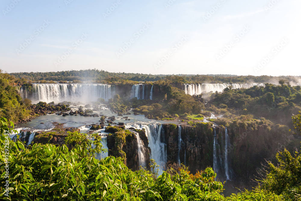 Fototapeta premium Iguazu falls view, Argentina