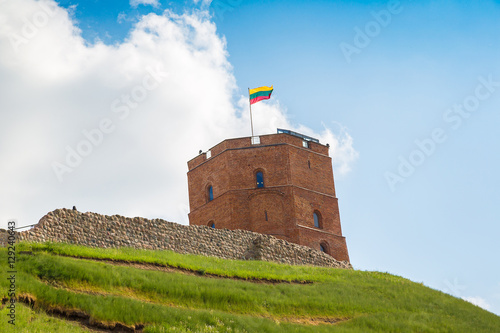 Gediminas tower in Vilnius photo