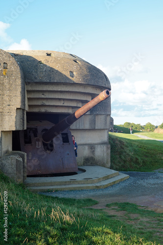 Omaha Beach Normandy France Bunkers D-Day WWII