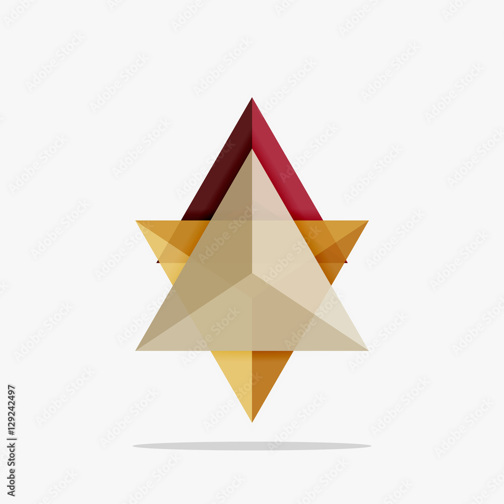 Blank triangle layout business template Blank triangle layout business template