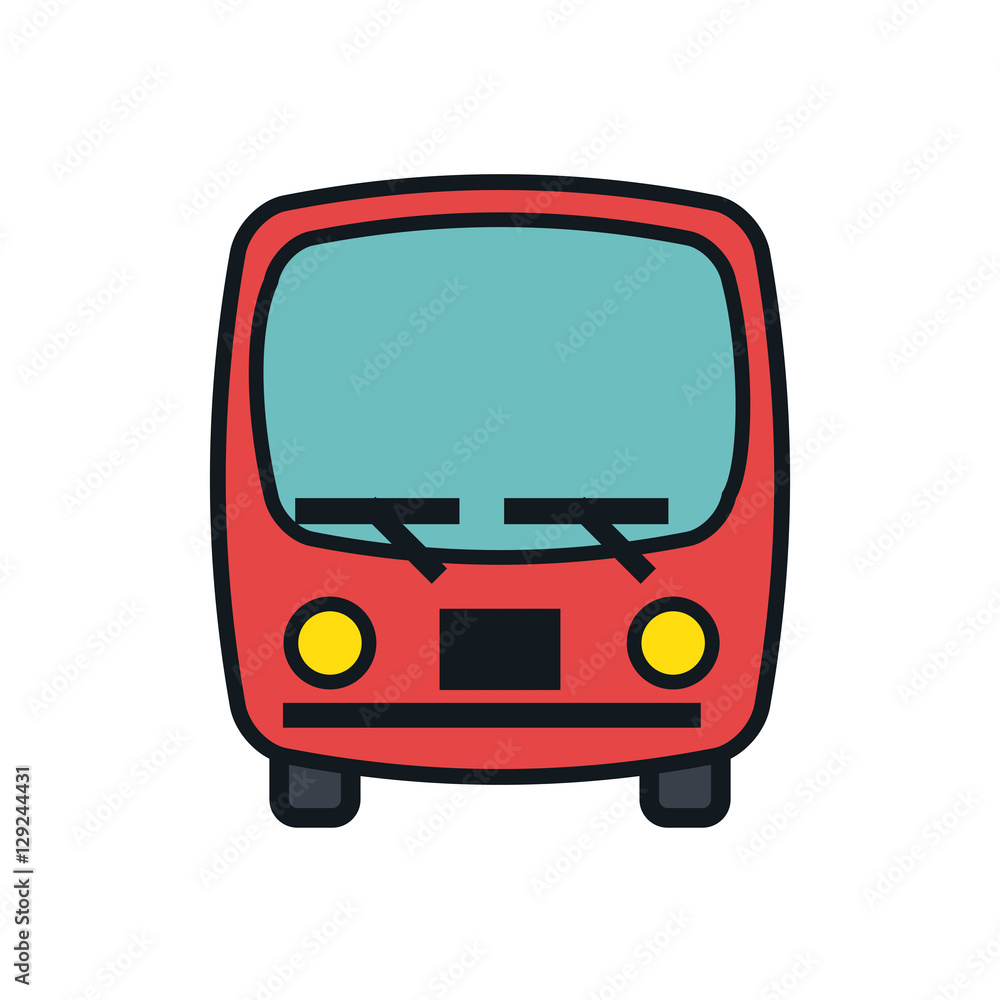 bus vehicle isolated icon vector illustration design bus vehicle isolated icon vector illustration design