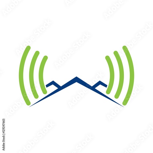 communication signal in the mountain.
