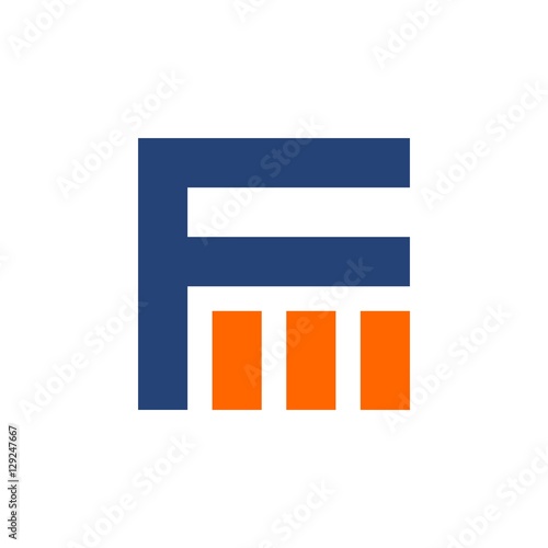 f m logo vector