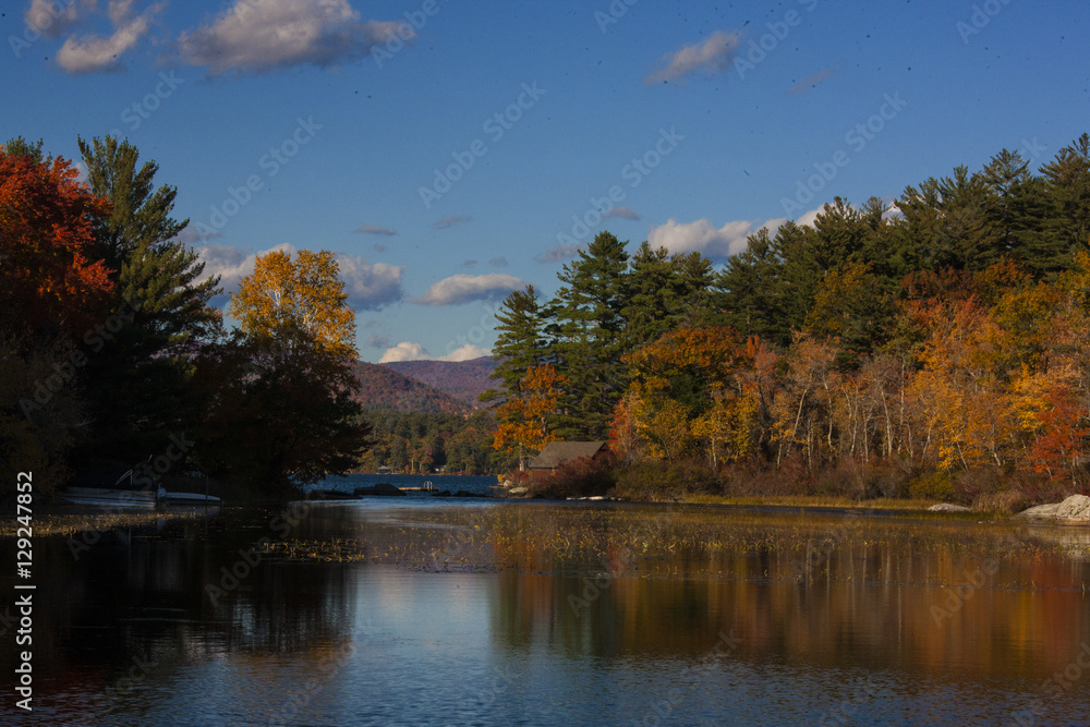 Obraz premium Squam Lake Fall