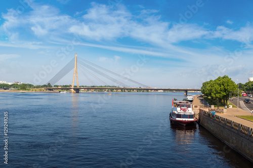 Vansu bridge in Riga © Sergii Figurnyi