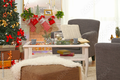 Interior of beautiful livin...