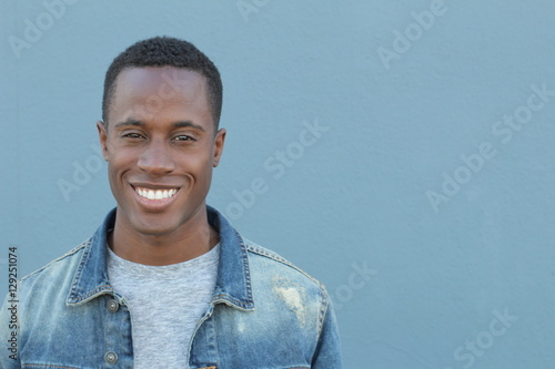 Fotografie Man with a perfect white smile