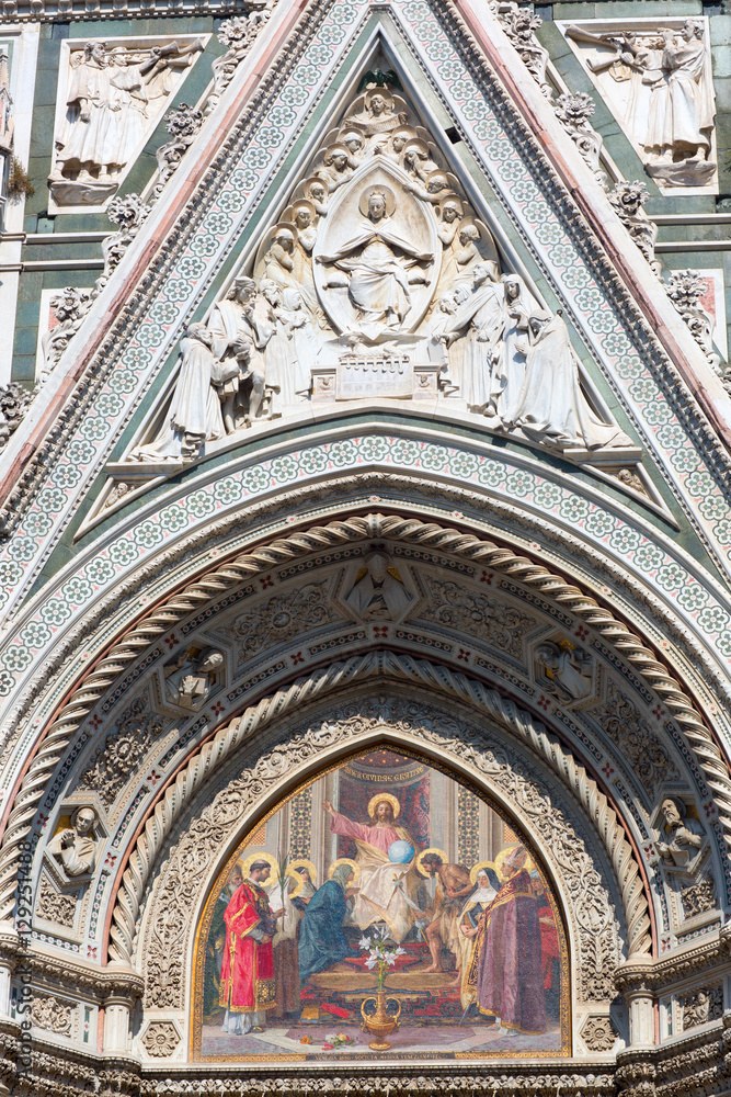 detail of the Florence Cathedral