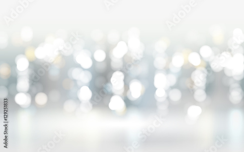 Abstract bokeh particles background