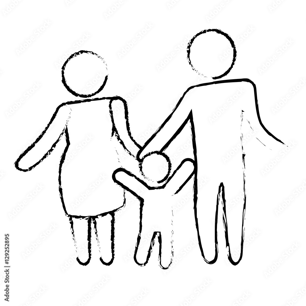 traditional family icon image vector illustration design traditional family icon image vector illustration design