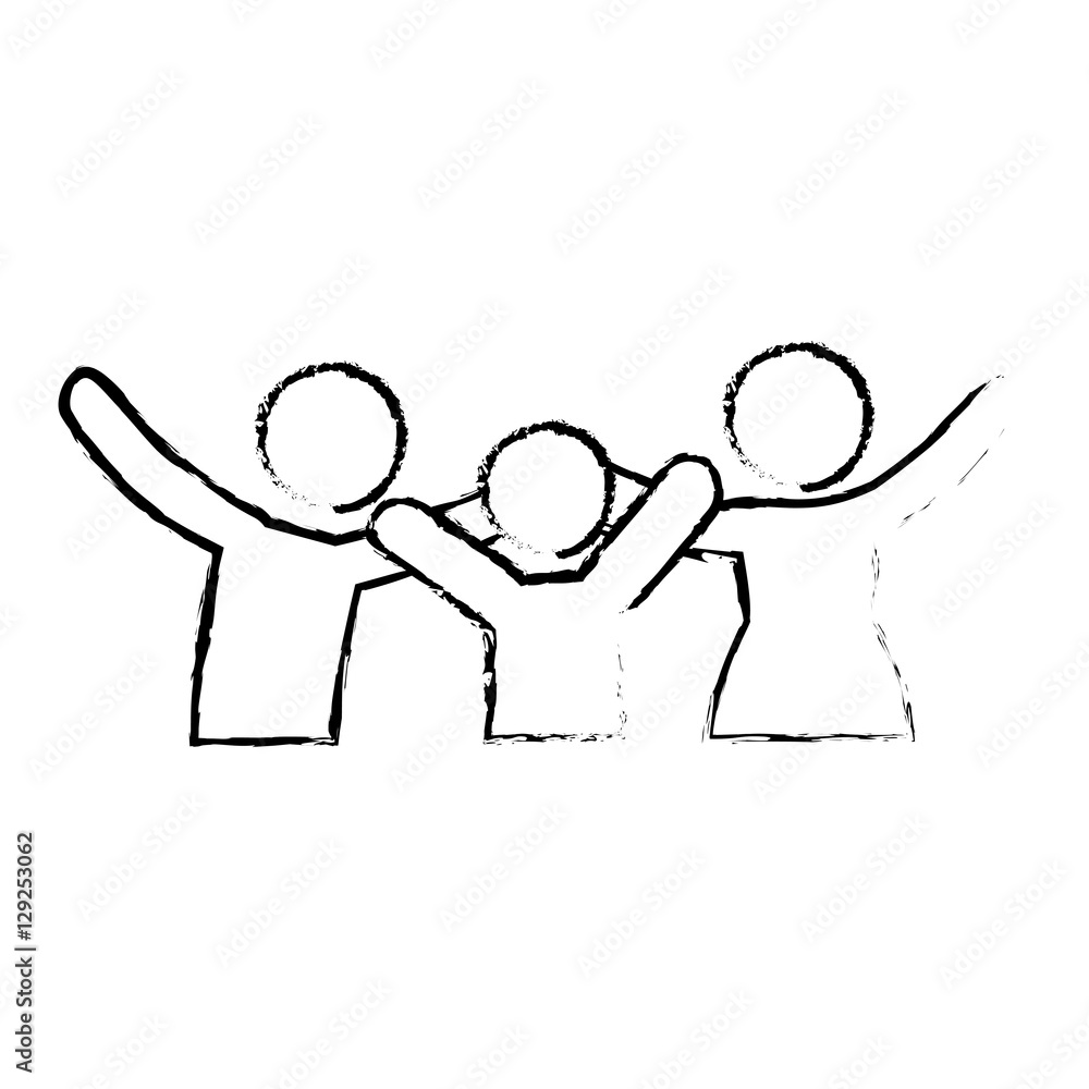 traditional family icon image vector illustration design traditional family icon image vector illustration design