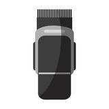 Shaver icon. Hair salon supply utensil and barbershop theme. Isolated design. Vector illustration