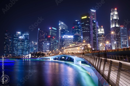 Singapore Business district 