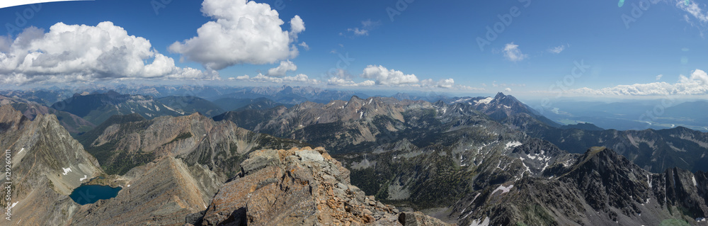 View from Fisher Peak