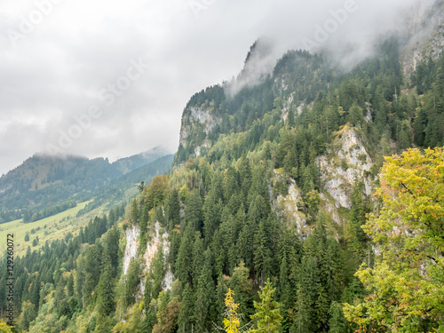 Landscape view in Bavaria  Germany