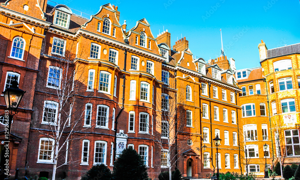 Yard of Inner Temple,  one of the four Inns of Court  in London, UK