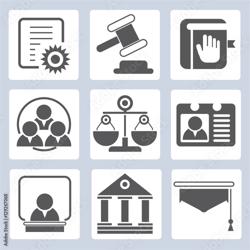 law icons